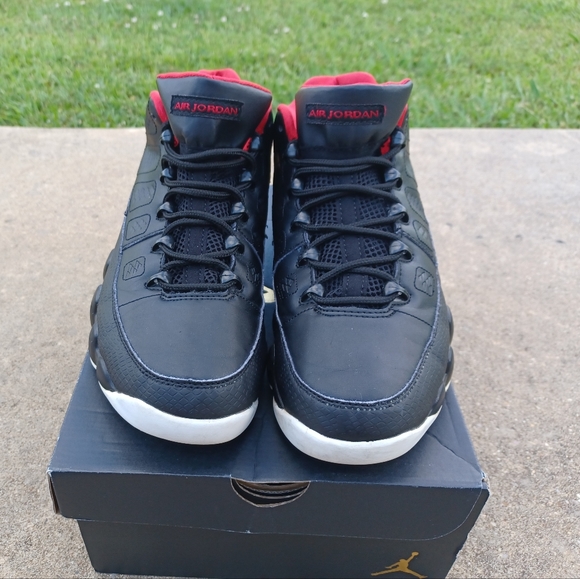 Air Jordan 9 Retro Low Bred 'Snakeskin' Sz.10 - Picture 5 of 9